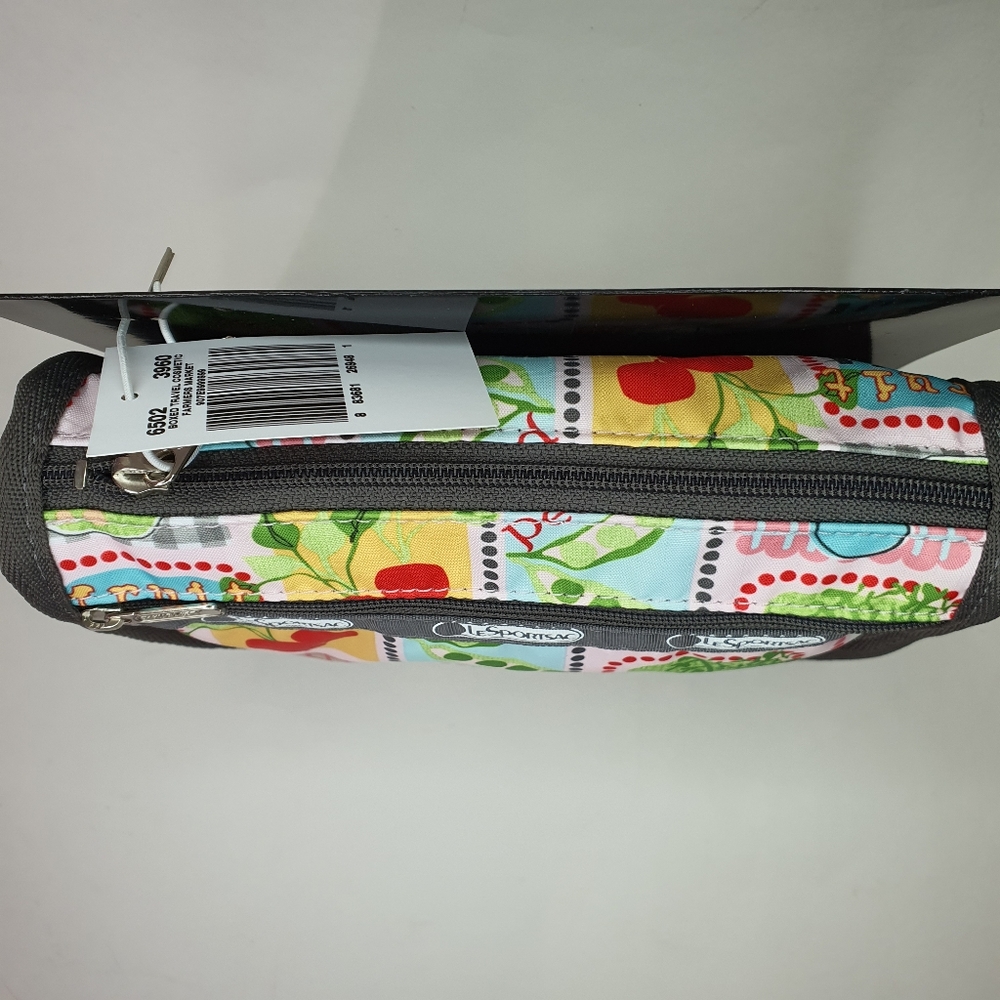 Lesportsac Boxed Travel Cosmetic Bag NWT - plus FREE GIFT - Picture 4 of 4